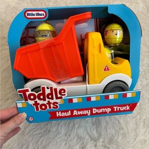 Little Tikes Fun Haul Away Dump Truck - Yellow & Orange